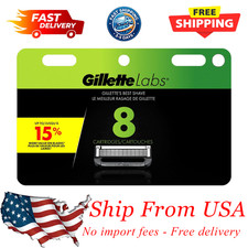 Gillette Labs Men's Razor Cartridges Refills, 8 CT picture