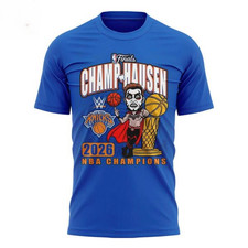 New York Knicks x Danhausen 2026 NBA Finals Champions 3D Shirt Unisex Fan Gift picture
