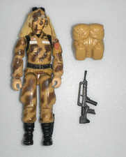 Vintage 1985 Dusty & Accessories G.I. GI Joe 99% Complete Figure 3.75 ARAH Lot picture