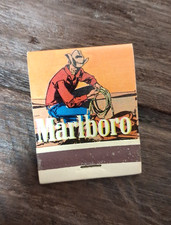 Vintage Marlboro 1970's  Matchbook - Cowboy - Unused Matches Advertised In LOOK picture