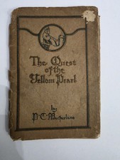 1909 Quest Yellow Pearl P C Macfarlane 1st Ed Antique Book + Victorian Bookmarks picture