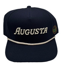 2026 Masters Tournament Berckman’s Navy Golf Rope Hat Augusta National picture
