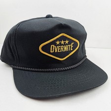 Vintage 3 Star Overnite Freight Patch YoungAn Trucker Hat Snapback Cap picture