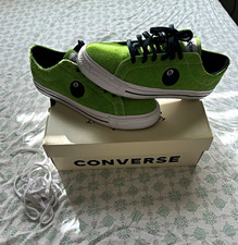 Converse Stussy One Star Pro Ox Green/White/Black Suede Sneaker Men's US 12 picture