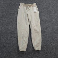 Lululemon Pants Womens 6 Beige Loungeful HR Jogger Fleece High Rise Gym Yoga NEW picture