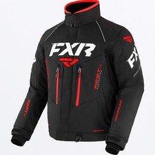 FXR Adrenaline FX Snowmobile 2 in 1 Snow Jacket Inspired by FXR Color Black/Red picture