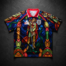 Palace x Nike England Dri-Fit Jersey Bright Crimson Men's Size XL Pre-Owned picture