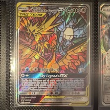 Pokemon Company Moltres & Zapdos & Articuno GX SM210 TAG TEAM Promo Holo picture