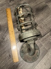 Antique Russell & Stoll Co. Bronze Maritime Explosion Proof Light Fixture  picture