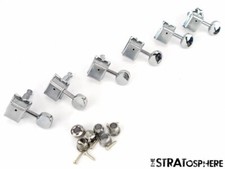 * NEW Vintage Style TUNERS for Fender Stratocaster Strat Telecaster Tele Chrome picture