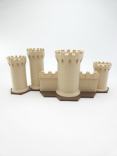 For Heroscape Terrain - Sandstone Fortress Castle Towers - 6 Hex Sight blocker picture