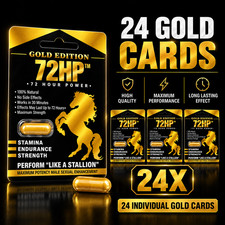 72 HP Gold Edition Original (24 Cards Display ) picture