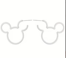 Mickey Minnie big hoop earrings picture