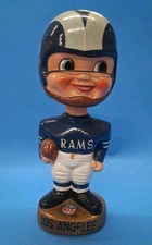 1960s Los Angeles Rams Gold Base Bobblehead Sports Specialties Japan 1967 Nodder picture