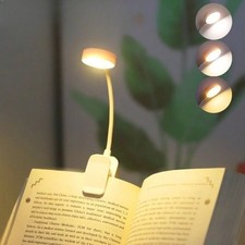 Flexible Battery Operat LED Book Light With 3 Light Modes Easy Clip Reading Lamp picture