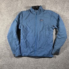     Patagonia Men's Medium Blue Full Zip Lightweight Outdoor Jacket picture