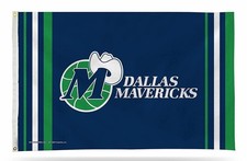 Dallas Mavericks Premium 3x5 Feet Flag Banner, Retro Logo, Metal Grommets, Outdo picture