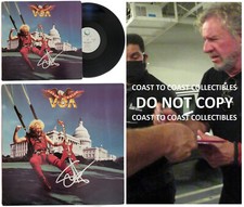 Sammy Hager Signed VOA Album Vinyl Record COA Proof Autographed I can't Drive 55 picture