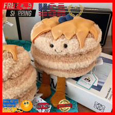 BNWT NEW Fran Pancakes NYC DINER exclusive Sweet Stuffed Plush Toy Dust Bag picture