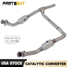 2pcs Left & Right Catalytic Converter for Ford F-150 2004 2005 2006-2008 V8 4.6L picture
