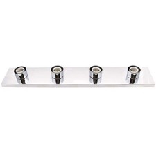 Royal Cove 4 Bulb Vanity Bathroom Light Fixture Polished Chrome, 24