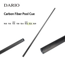 DARIO 12.5mm Tip Carbon Fiber Billiard Shaft Professional Replacement Shaft for picture