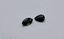 1.05 carat Genuine Green Blue Saphire Marquise & Pear 2 Stones picture