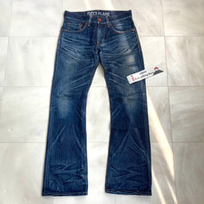 Edwin 503 Blue Trip BT5001 Flared Denim Jeans Made in Japan 28x31 Vintage Y2K picture