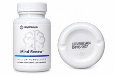 Bright Naturals Mind Renew Brain Supplements For Memory and Focus 60 Capsules picture
