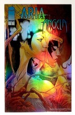 Aria Angela #1C Holo Foil Variant  Ltd 5000 (2000) Image Comics   picture