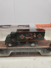 Menards 279-8320 O Gauge Flatcar With REA Box Truck Unopened picture
