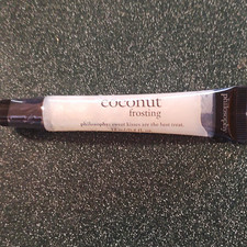 philosophy Sweet Kisses Coconut Frosting Lip Gloss 0.4 fl oz Flavored Shimmer picture
