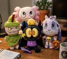Funny Billie Bust Up Plush Toy Fantoccio Bat Cute Game Anime Stuffed Figure Doll picture