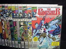 Marvel The Punisher War Journal Comic Book Lot Set w/ Wolverine Jim Lee picture