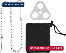 DS. DISTINCTIVE STYLE Stainless Steel Campfire Tripod Plate for Outdoor Cooking picture