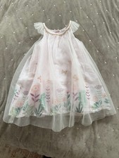 Catherine Malandrino Soft Pink Floral Butterfly Tulle Dress Toddler 2T picture