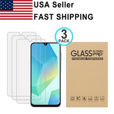 3PACK Tempered Glass Screen Protector for Samsung Galaxy A16 5G picture