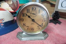 Antique Art Deco 1910 Westclox Big Ben De Luxe Alarm Clock Wind-up works picture