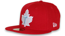 Men's New Era IBL Toronto Maple Leafs Intercounty Baseball League 59Fifty Hat picture