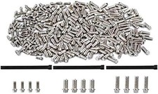 INJORA 300PCS M2 M2.5 M3 Metal Screws Kit Wheel Rims for 1/10 RC Car Crawler picture