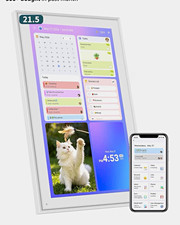Herncptar Family Calendar 21.5 in Digital Weekly Calendar 2026 Touchscreen White picture
