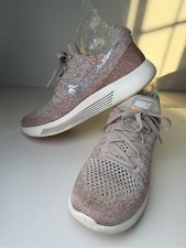 Nike LunarEpic Flyknit 2 Women’s 7.5 Running Shoes Gray Pink picture