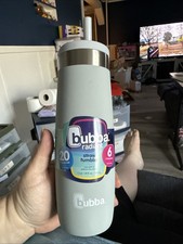 New Bubba 24 oz Radiant Straw Tumbler Cup Rubberized Light Stone picture