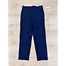 Talbots Tech Stretch Straight Leg Straight Leg Pants in Blue Petite Small NWT picture