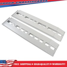 2Pcs Aluminum 6500 LBS Truck Car Auto Trailer Ramps Hook end knife 60
