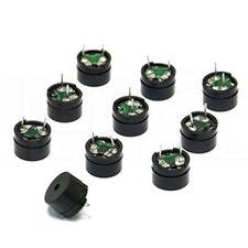 10pcs Passive Electric Buzzer 3V 5V 12V 16ohms 2KHz for Audio Signal Application picture
