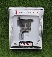 TriggerTech Rem 700 Special Two-Stage Flat Trigger, Right Black - R70-TCB-13-TBF picture
