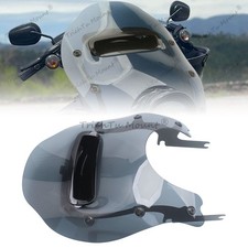 Smoke Windshield Wind Splitter For Harley Touring Road King FLHR FLHRXS 94-Up picture