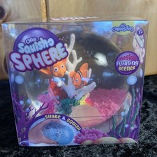 ORB Squish-O Sphere Clownfish Aquarium Pink Squishy Sensory Toy VIRAL HTF picture