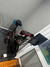 Peloton Bike  Upright Exercise Bike Touchscreen, Adjustable, Cover, Bottle picture